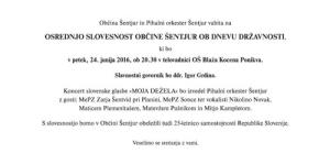 Vabljeni na osrednjo občinsko prireditev ob dnevu državnosti