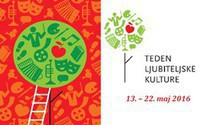 Mestni trg v Tednu ljubiteljske kulture slikarsko platno najmlajših