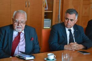 Župan na delovnem obisku sprejel palestinskega ministra z delegacijo