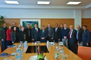 Župan na delovnem obisku sprejel palestinskega ministra z delegacijo