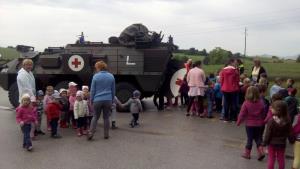 Na Ponikvi prikaz obrambno varnostnih zmožnosti ter predstavitev poklica vojaka