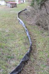 Prostovoljci Športnega društva Drobinsko so s postavitvijo ograje tudi letos poskrbeli za dvoživke.