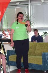 Jožica Drač z medaljo