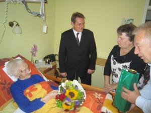 Sto let gospe Marije Hrovat iz Primoža pri Šentjurju