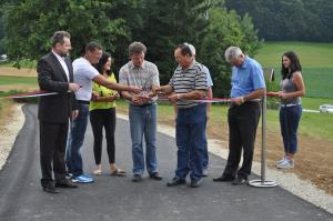Prenovljen tudi odsek Lisec–Bobovo