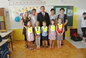 Prvošolci POŠ Prevorje 