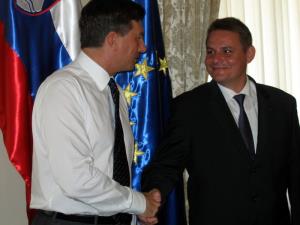 Šolarji z županom na obisk k predsedniku republike
