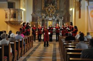 Koncert Vokalne skupine Glasovir navdušil