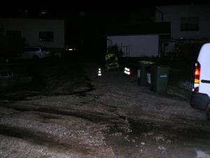 Silovito neurje se je razdivjalo tudi nad Šentjurjem