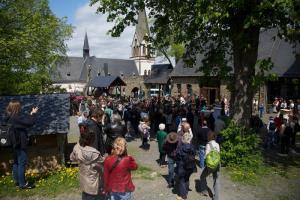 Slikovito prizorišče za praznovanje Dneva Evrope