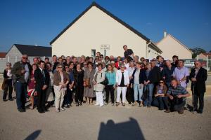 Skupinski posnetek na Slovenski ulici.