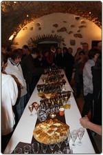 Gostje v planinski grajski kašči