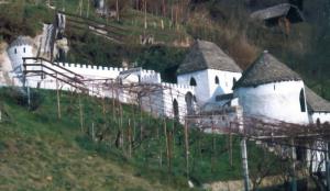 Miniatura srednjeveškega gradu