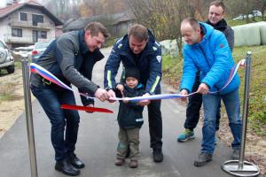 Odprtje modernizirane ceste Javorje–Vinarje
