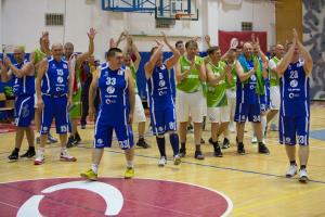 Župansko-podjetniška ekipa zadovoljna z rezultatom, tesno zmago, vsi igralci pa s "fair playem". 