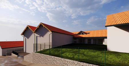 Vizualizacija nove šole na Kalobju