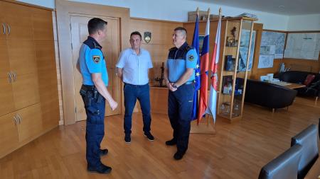 Pogovor ob menjavi vodstva PP Šentjur 