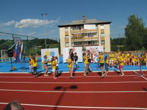 Kljub počitnicam koraki koreografij niso pozabljeni. 