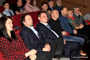 Častni gostje in predsednik ter podpredsednica Športne zveze Šentjur 